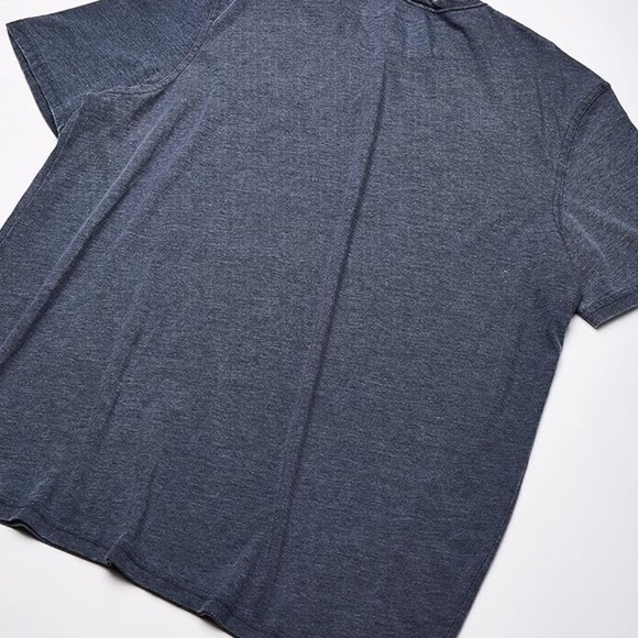 Lucky Brand Mens Venice Burnout Notch Neck Tee Shirt - Picture 6 of 9
